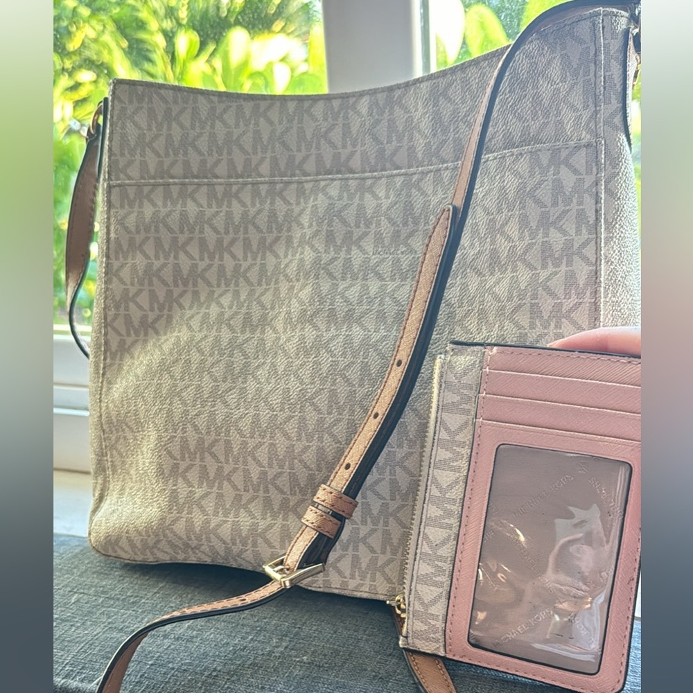 Michael kors crossbody and card wallet